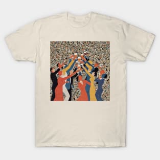 party Cubism painting T-Shirt